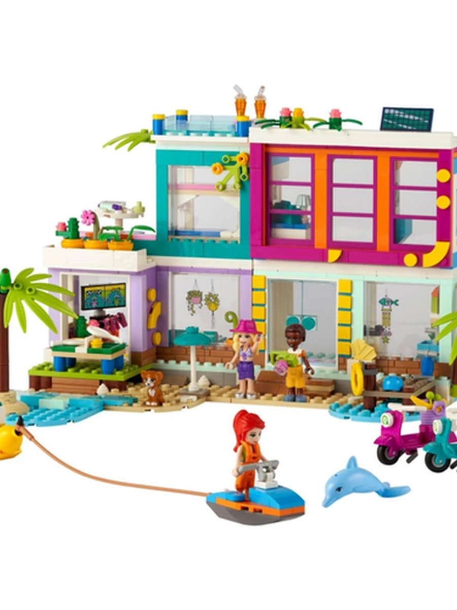 Конструктор Lego Friends 41709 Пляжный дом для отдыха