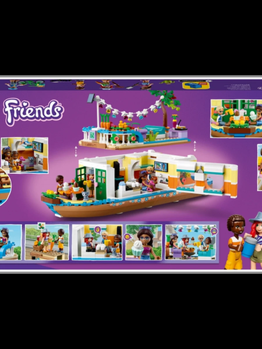 Конструктор Lego Friends 41702 Плавучий дом на канале