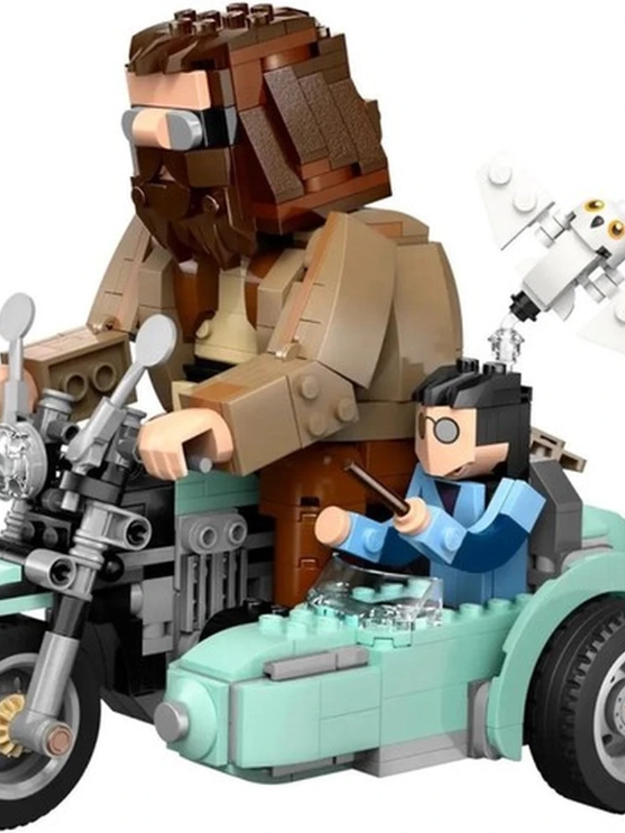 Конструктор Lego 76443 Гарри Поттер Поездка Хагрида и Гарри на мотоцикле