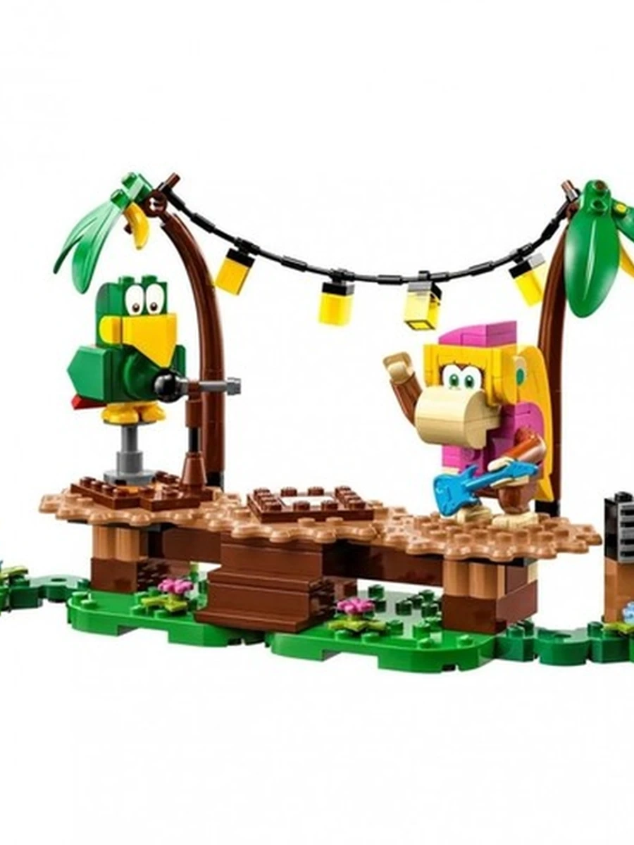Конструктор Lego Super Mario 71421 Дикси Конг в джунглях