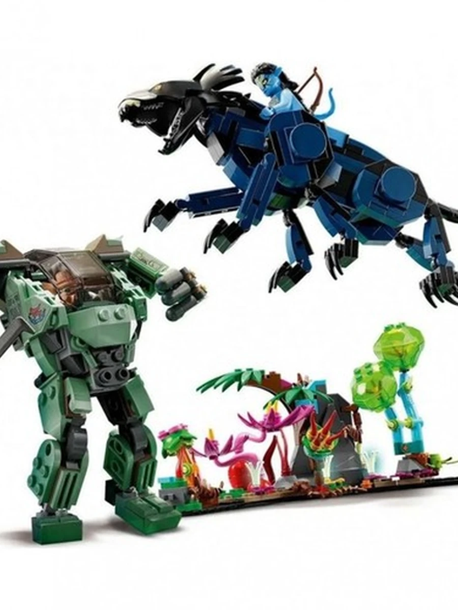 Конструктор Lego Avatar 75571 Нейтири и танатор против АМР-робота Куорича