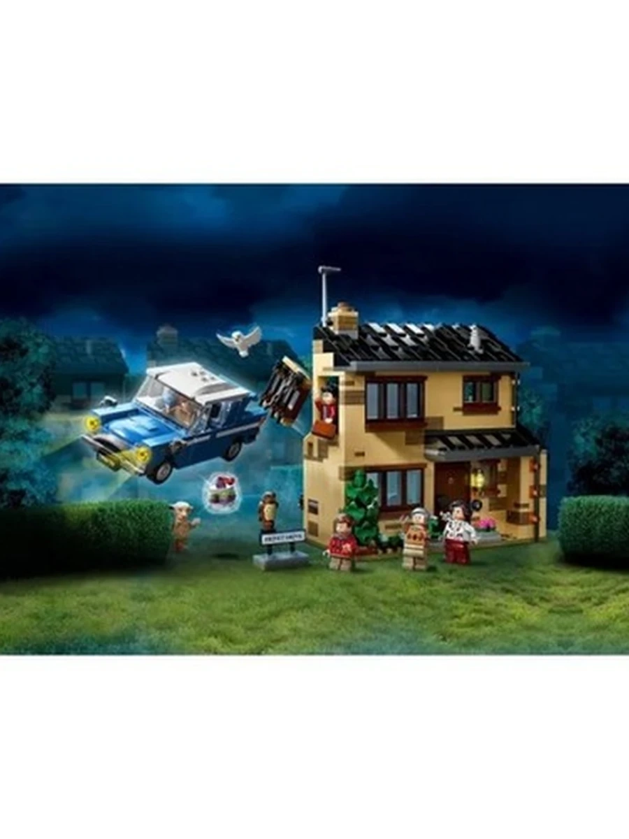 Конструктор Lego Harry Potter 75968 Тисовая улица, дом 4