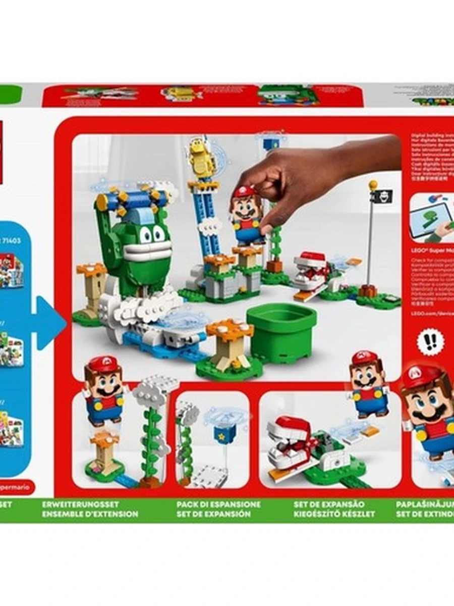 Конструктор Lego Super Mario 71409 Испытание огромного Спайка в облаках