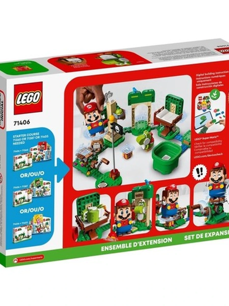Конструктор Lego Super Mario 71406 Подарочный дом Йоши