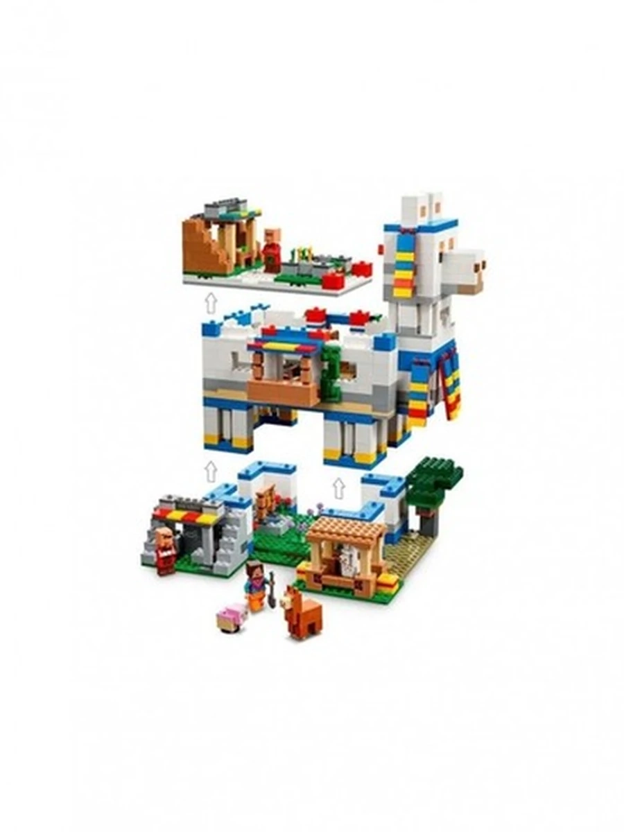 Конструктор Lego Minecraft 21188 Деревня Лам