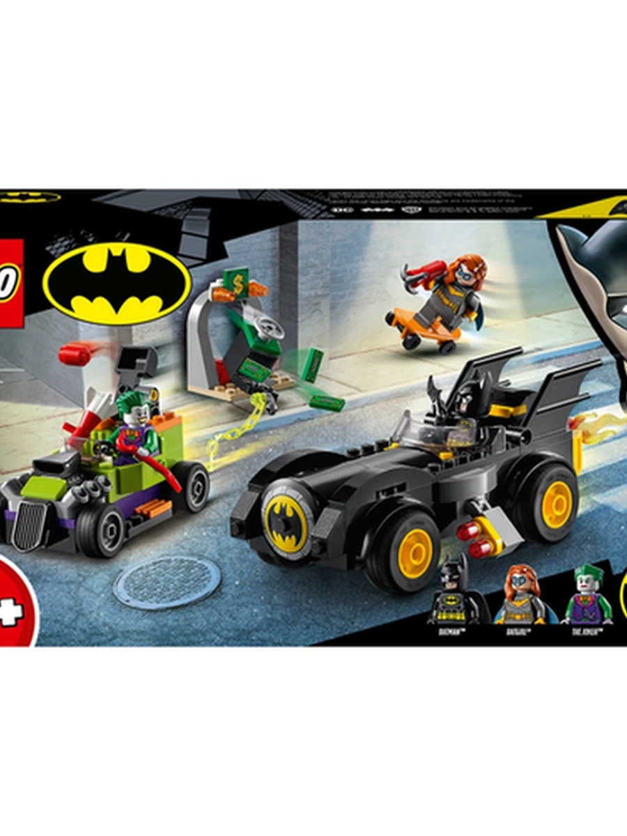 Конструктор Lego The Batman 76180 Бетмен против Джокера: погоня на бетмобиле