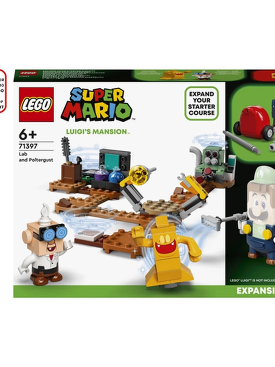 Конструктор Lego Super Mario 71397 Дополнительный набор Лаборатория