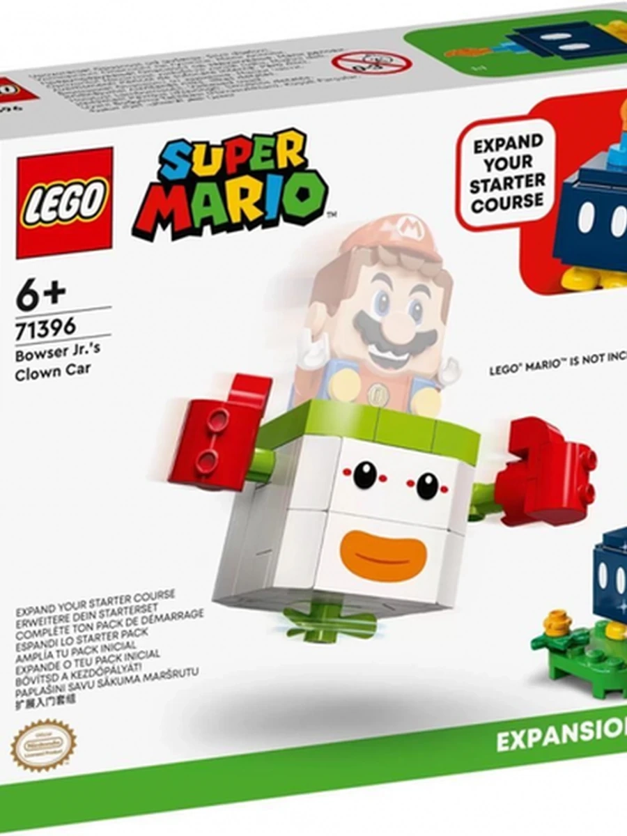 Конструктор Lego Super Mario 71396 Клоуномобиль Боузера-мл.