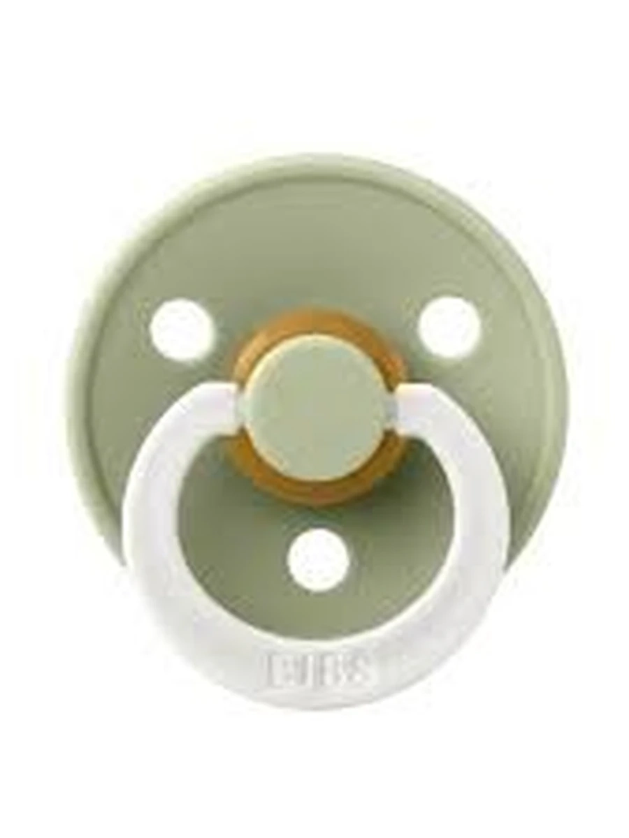100270 Пустышка латексная BIBS Colour Glow - Sage, 0+