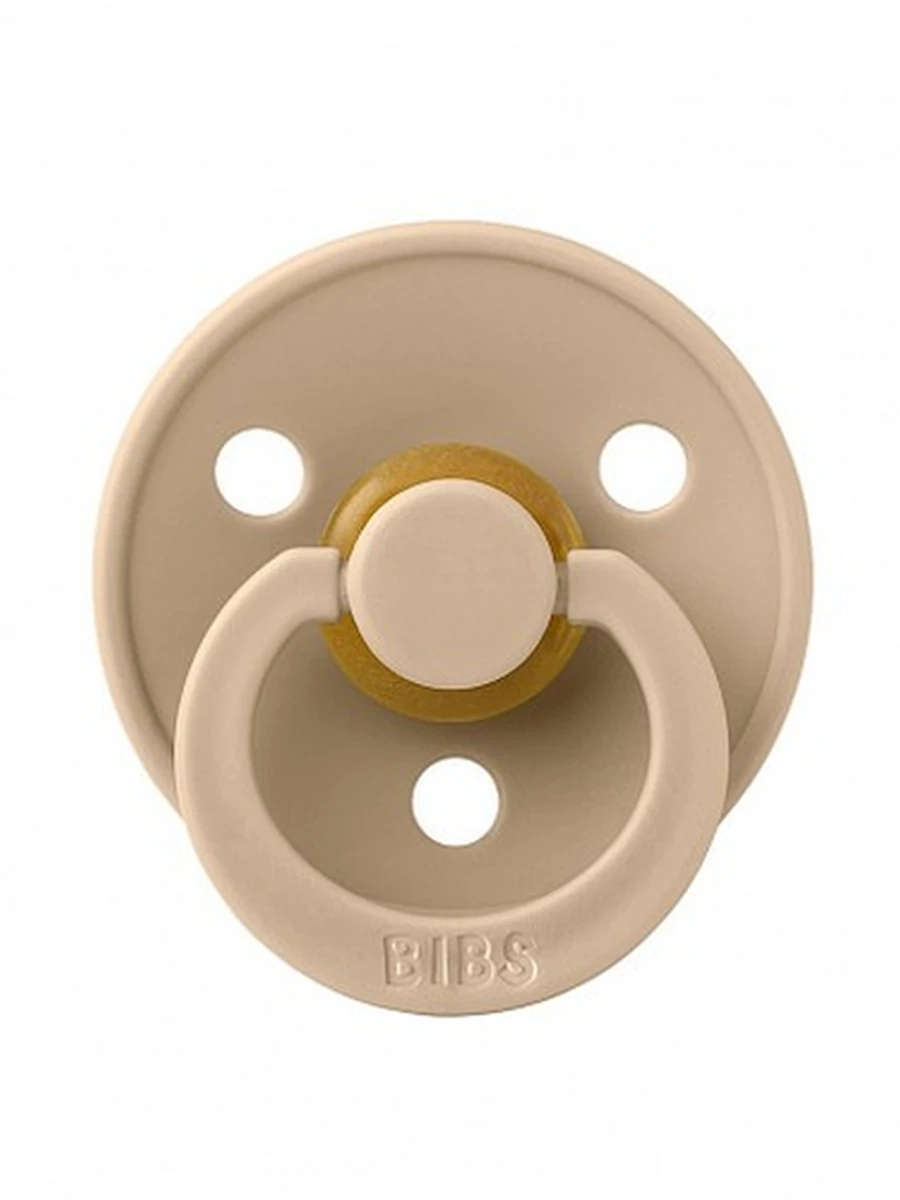 200326 Пустышка латексная BIBS Colour - Taupe, 6+ мес.