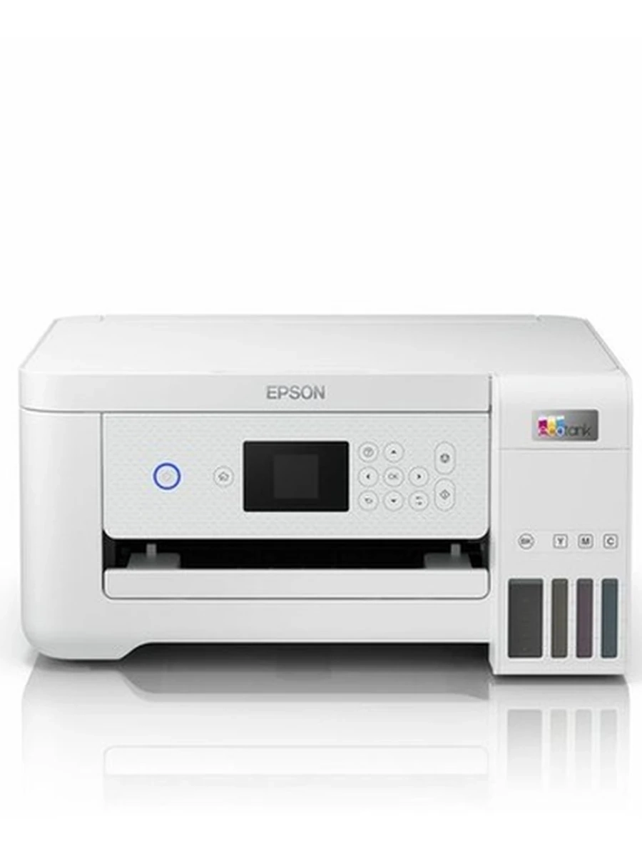 МФУ струйное Epson L4260 [цветная печать, A4, 5760x1440 dpi, ч/б - 10.5 стр/мин (А4), USB type B, Wi-Fi, СНПЧ]