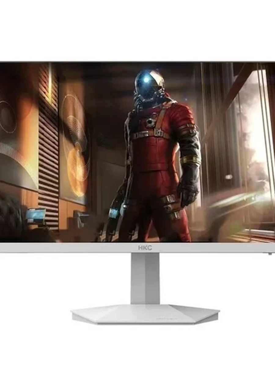 24" Монитор HKC G24H1W белый [1920×1080@200 Гц, IPS, W‑LED, 1000:1, 300 Кд/м², 178°/178°, HDMI x2, DisplayPort x1, аудиовыход 3,5 мм x1, AMD FreeSync, 1 мс (GTG)]
