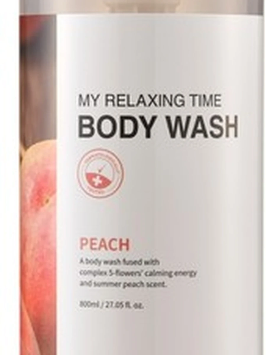Mizon peach body wash 800 ml