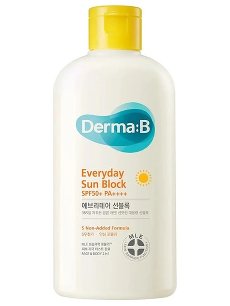 Derma B Everyday sun block spf 50 200 ml