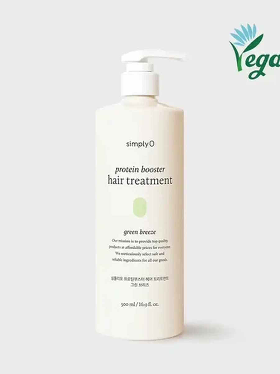 SimplyO Protein Booster Hair Treatment Green Breeze 500ml