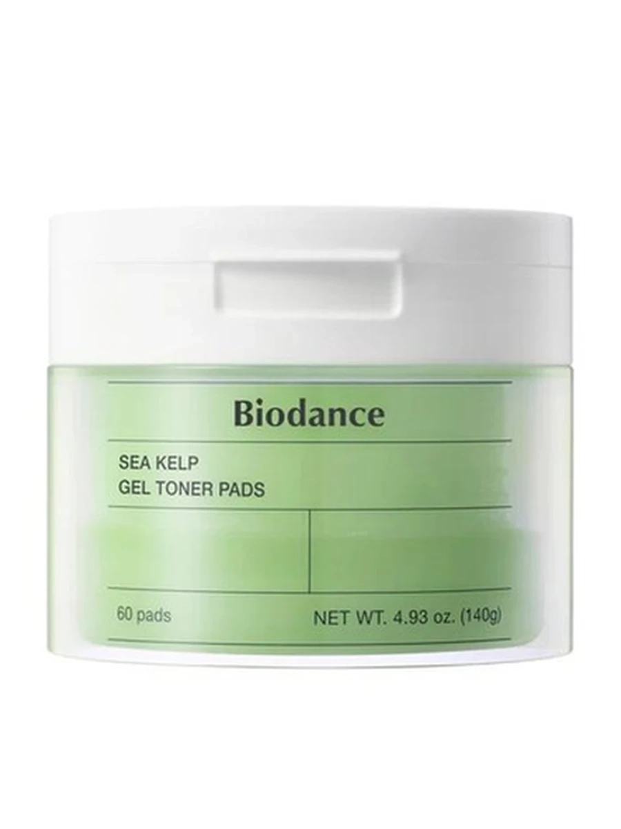 ТОНЕР-ПЭДЫ ГЕЛЕВЫЕ SEA KELP GEL TONER PADS 140G*60EA (BIODANCE)
