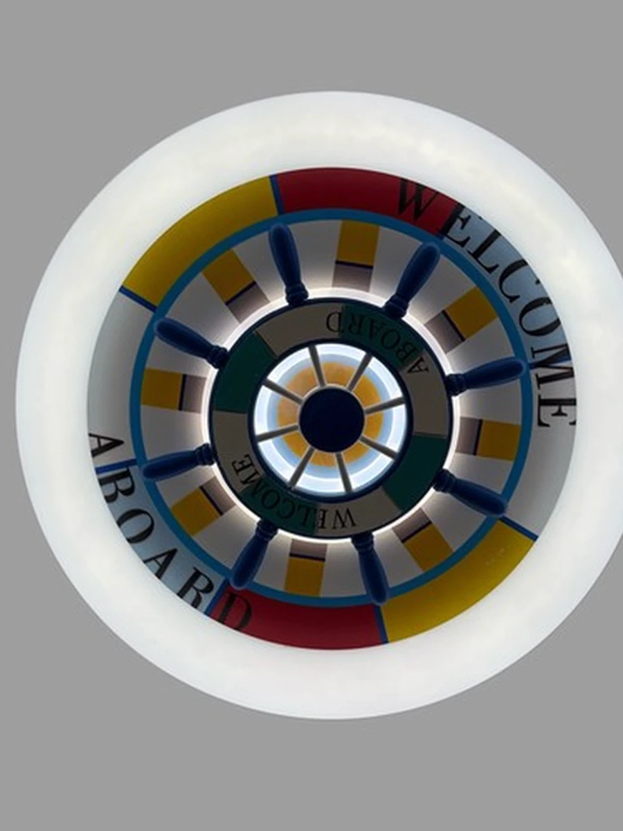 Детская люстра "Морское приключение"