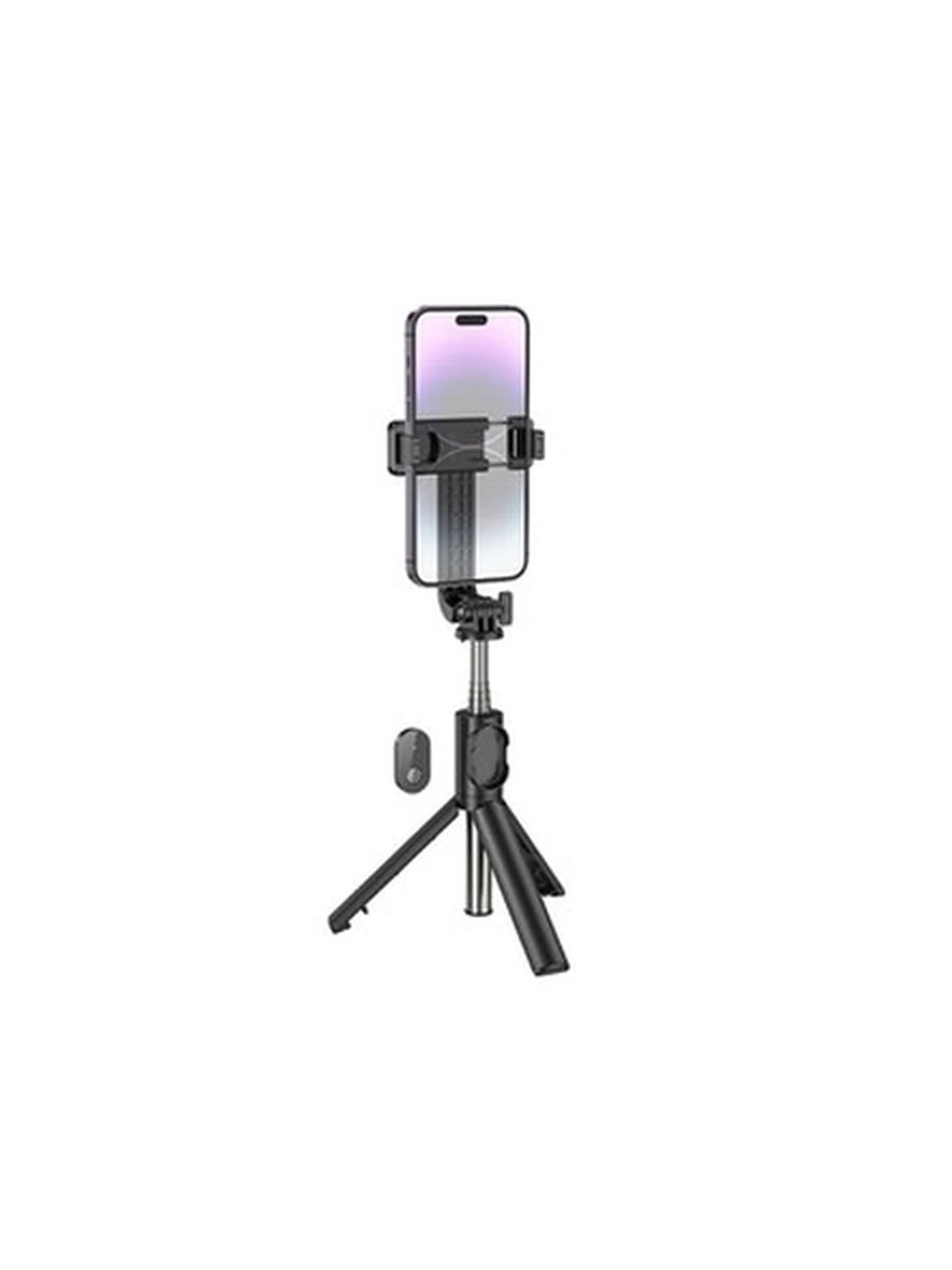 Монопод HOCO DBY01 Cool line tripod telescopic selfie stick (black)
