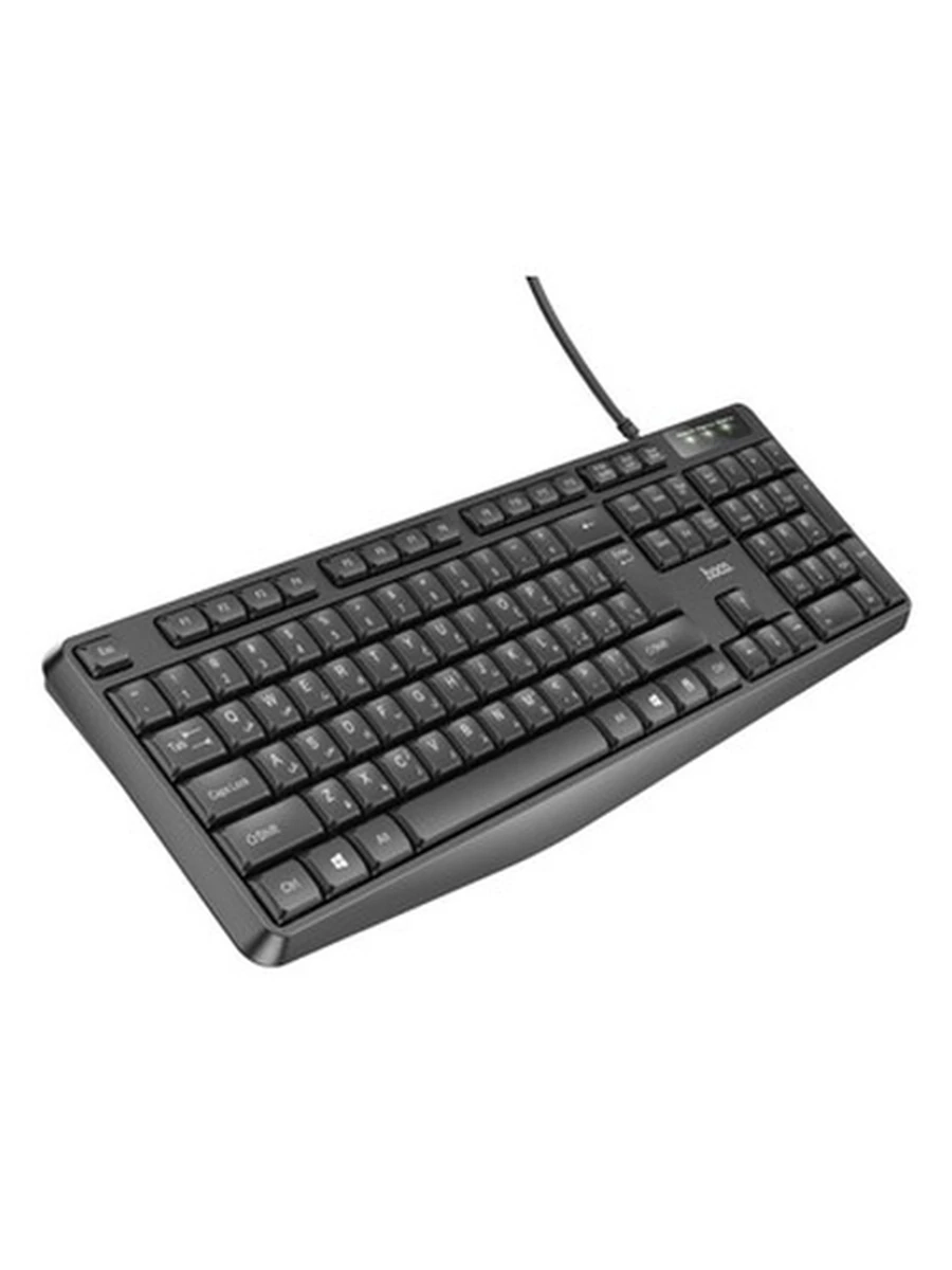 Клавиатура HOCO DI49 Speed wired business keyboard(russian version)(Black)