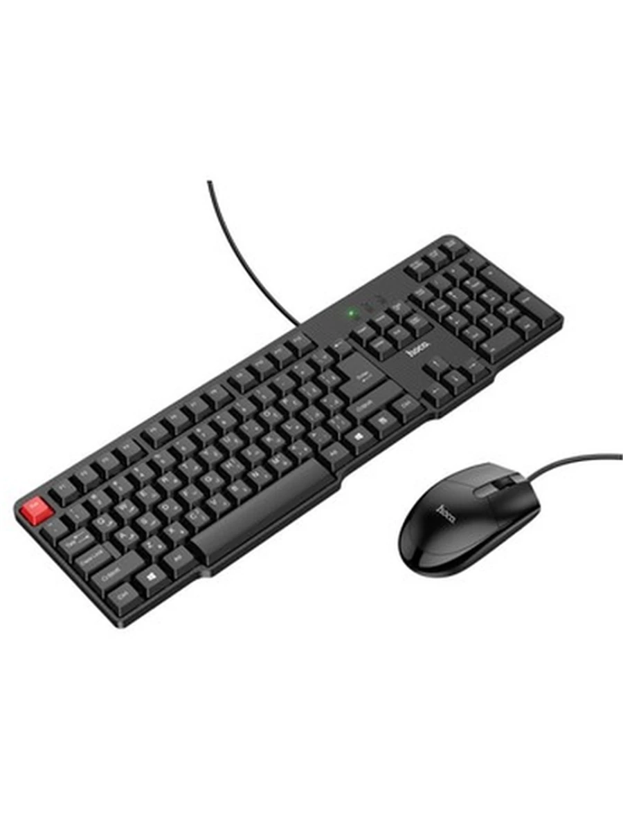 Клавиатура HOCO DI50 Business keyboard and mouse set(russian version) (Black)