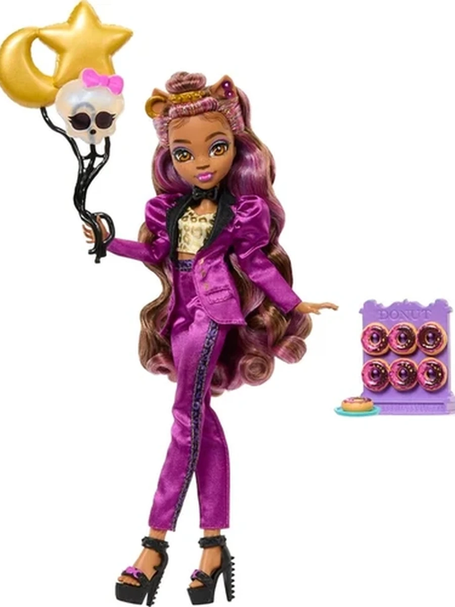 Кукла Монстер Хай Клодин Вульф Бал монстров Monster High Clawdeen Wolf Monster Ball Party Mattel (HNF69)