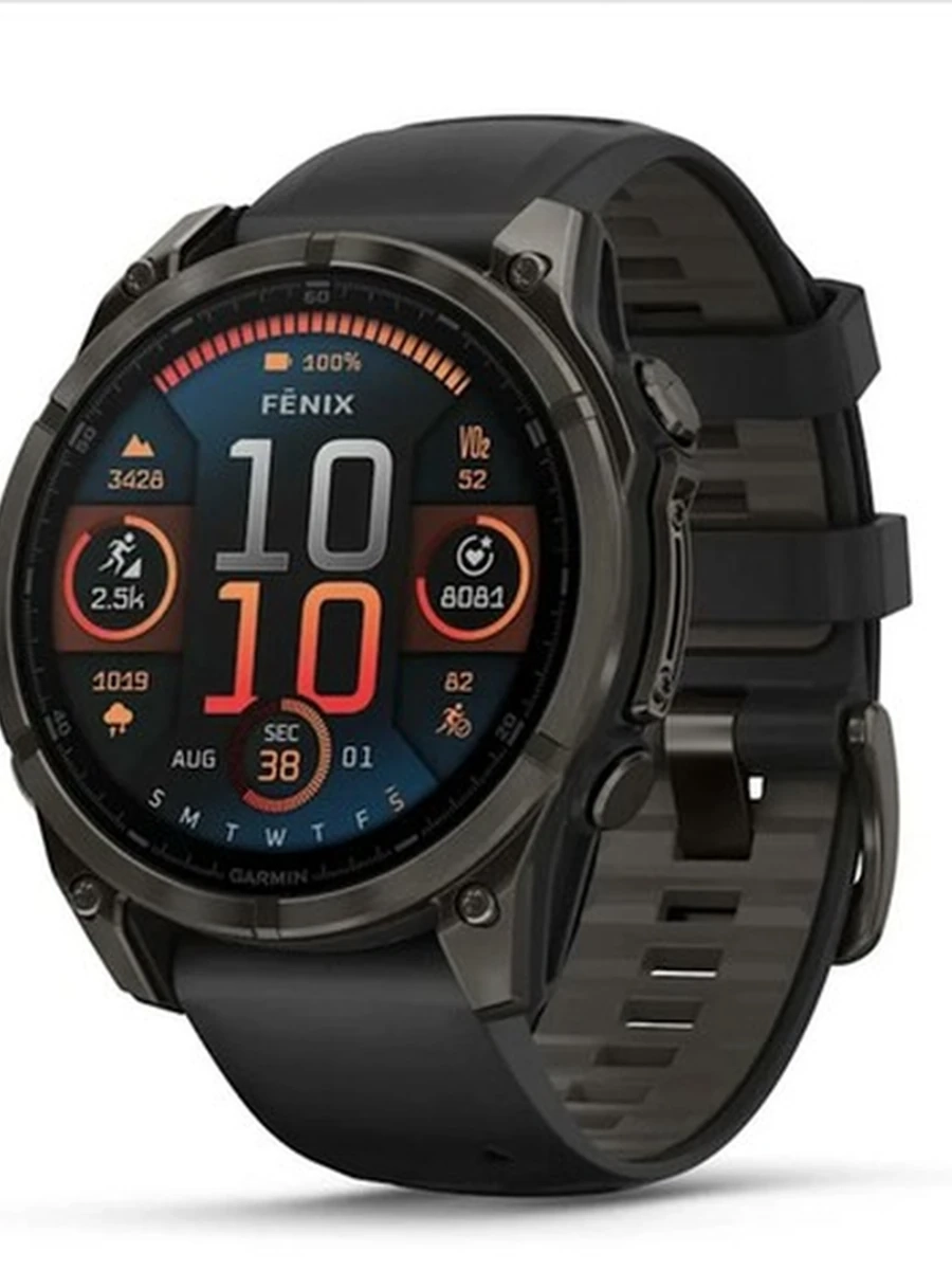 Fenix 8 47 Solar sapphire Black band