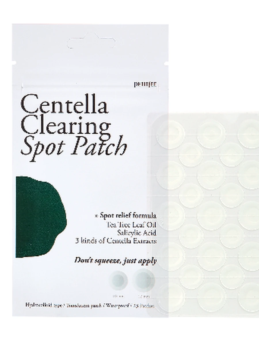 Патчи для угрей Petitfee Centella clearing Spot patch 23pcs 009463