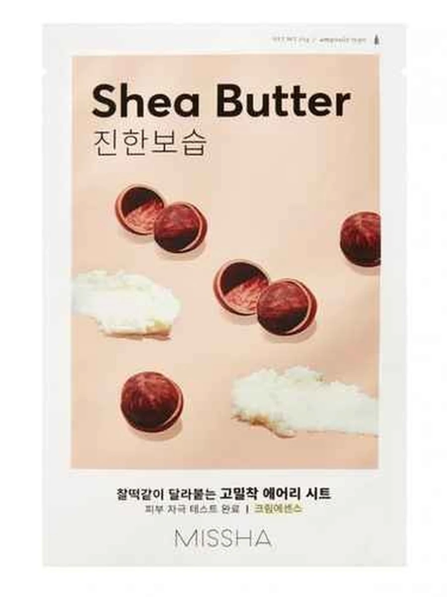 Маска для лица тканевая Missha Airy Fit Sheet Mask Shea Butter Cream type 19 g I2168