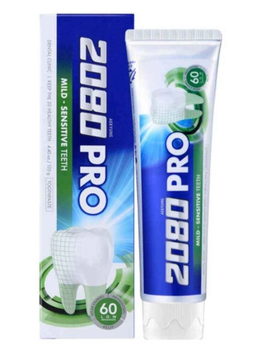 Зубная паста 2080 Pro Mild  125 г для чувствительных зубов и десен ЗП028