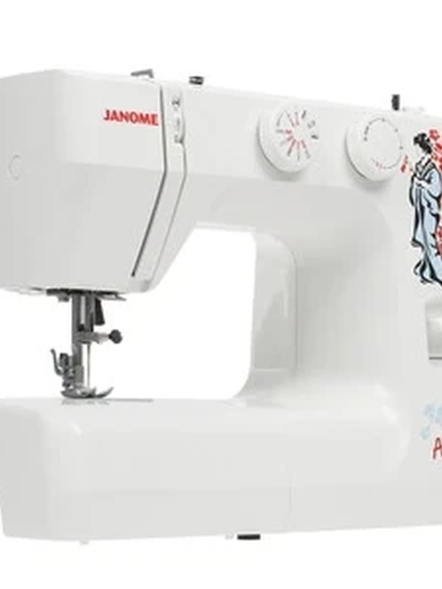Швейная машина JANOME Ami 15 [16 операций, электромеханическая, вертикальный челнок, петля-полуавтомат]