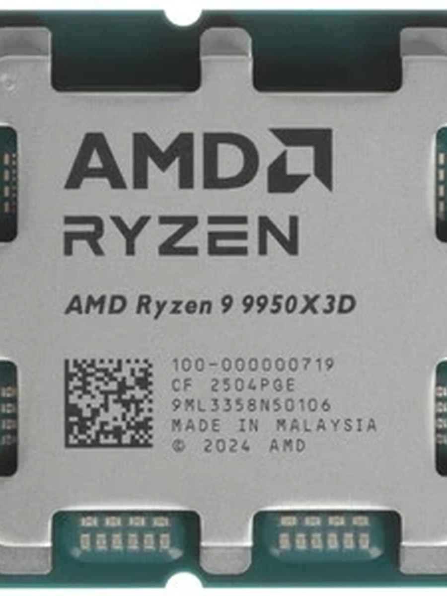 Процессор AMD Ryzen 9 9950X3D 4,3/5,7GHz, 16C/32T, 128Mb L3, DDR5-5600, GPU Radeon Graphics, TDP-170W, AM5, OEM [100-000000719] EU/CN