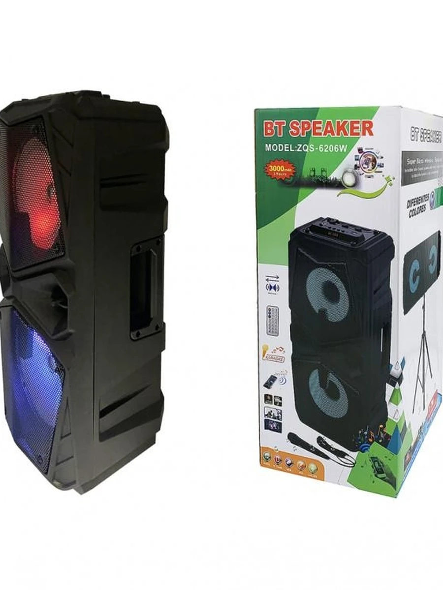 Большие блютуз колонки  BTSPEAKER 3000mAh