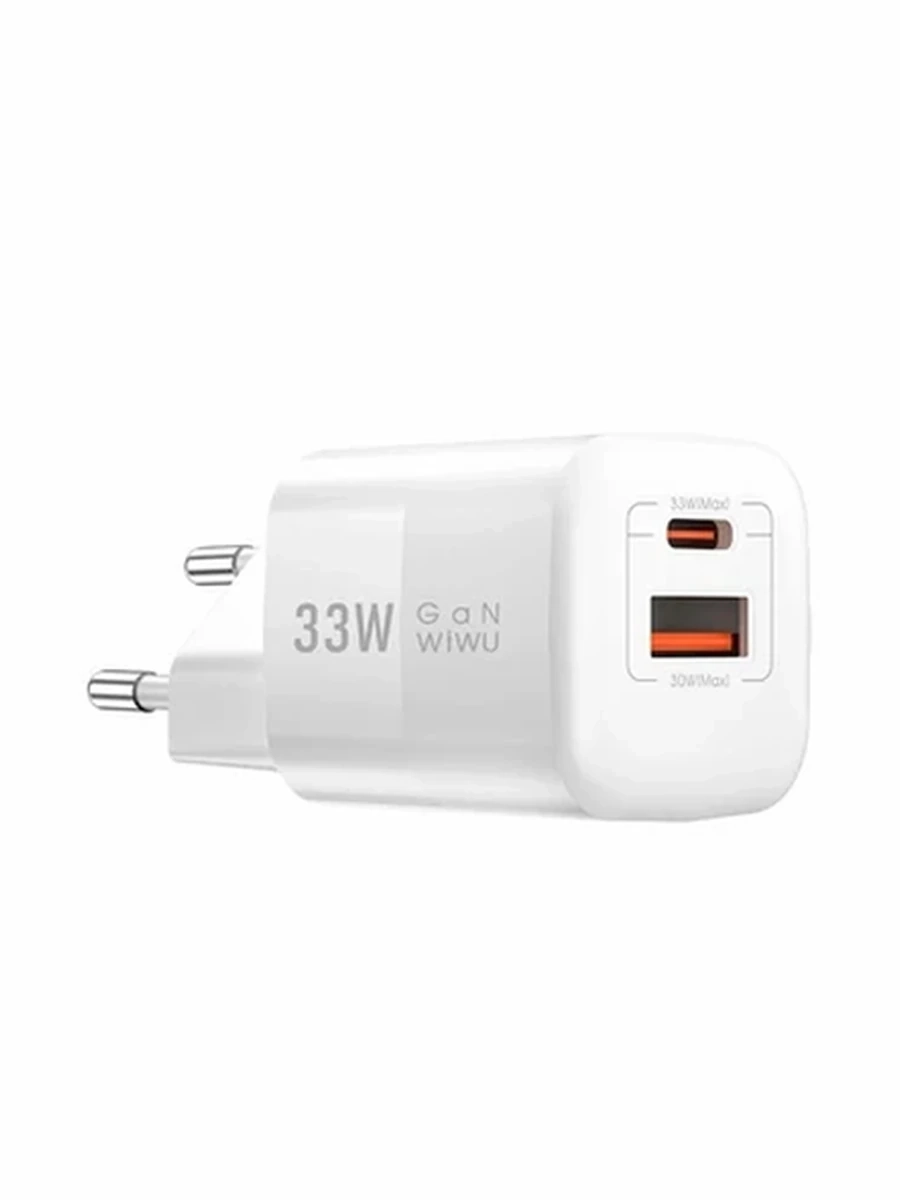Зарядное устройство Wiwu Cube GaN Fast Charger 33W Wi-G015