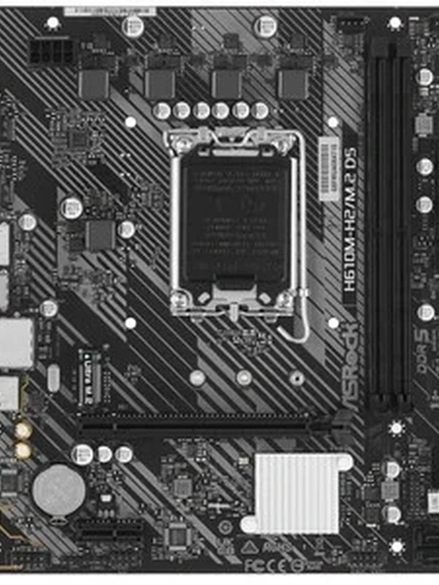 Плата ASRock LGA1700 H610 H610M-H2/M.2 D5 2xDDR5 PCI-Ex16 2xHDMI SATA3 M2 USB3.2 Gen1 mATX