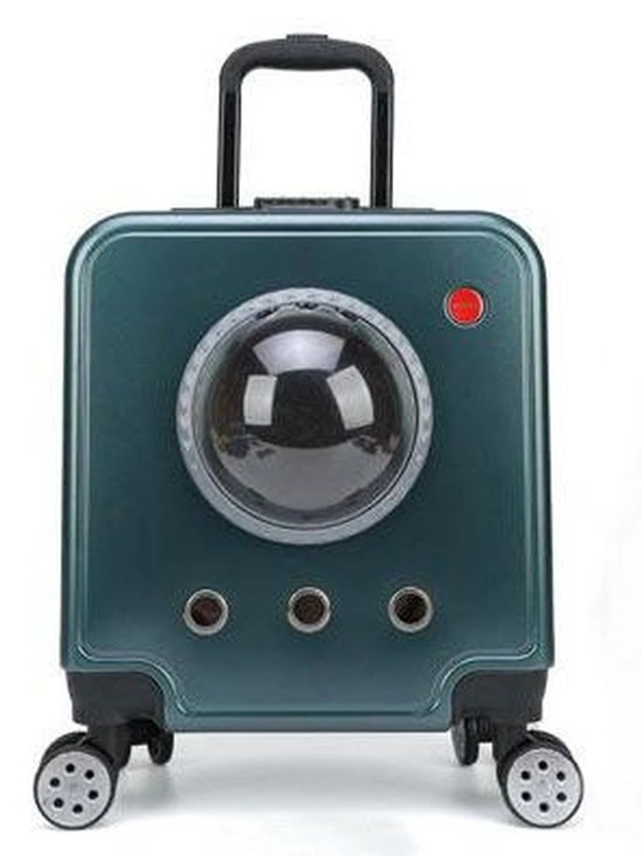 Рюкзак-переноска LOFFEPET 5029 Алюминиевый сплав тяговый стержень, темно-зеленый 38*45*22/PET-XB-375/ (ЭлЧин)