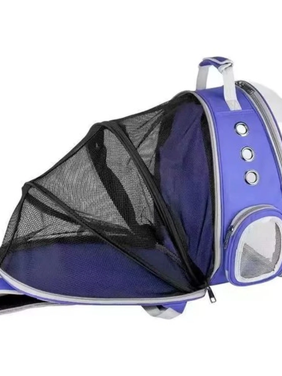 Рюкзак-переноска LOFFEPET расширяемая Space Bag синая 38*30*40 /XB-N033/ (ЭлЧин)
