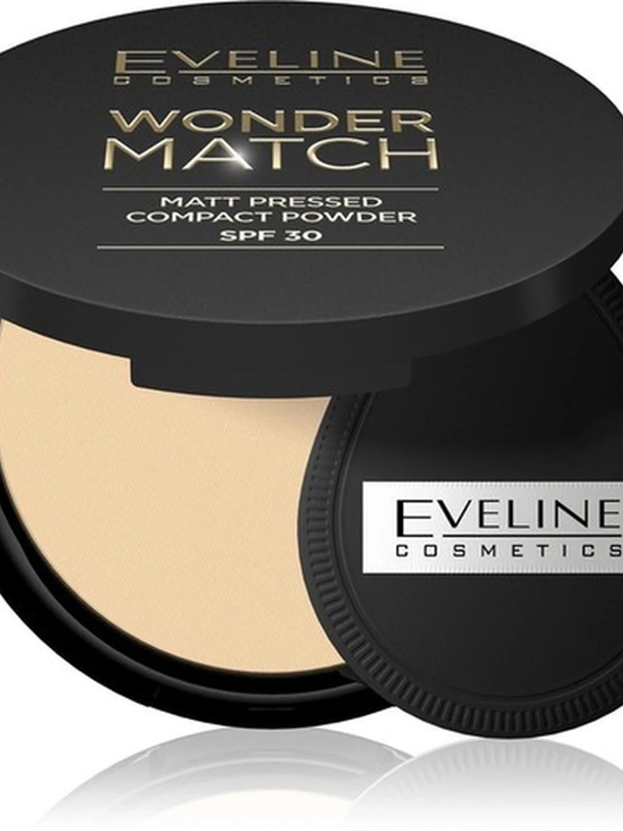 Eveline Wonder Match Matt Pressed Compact Powder 02