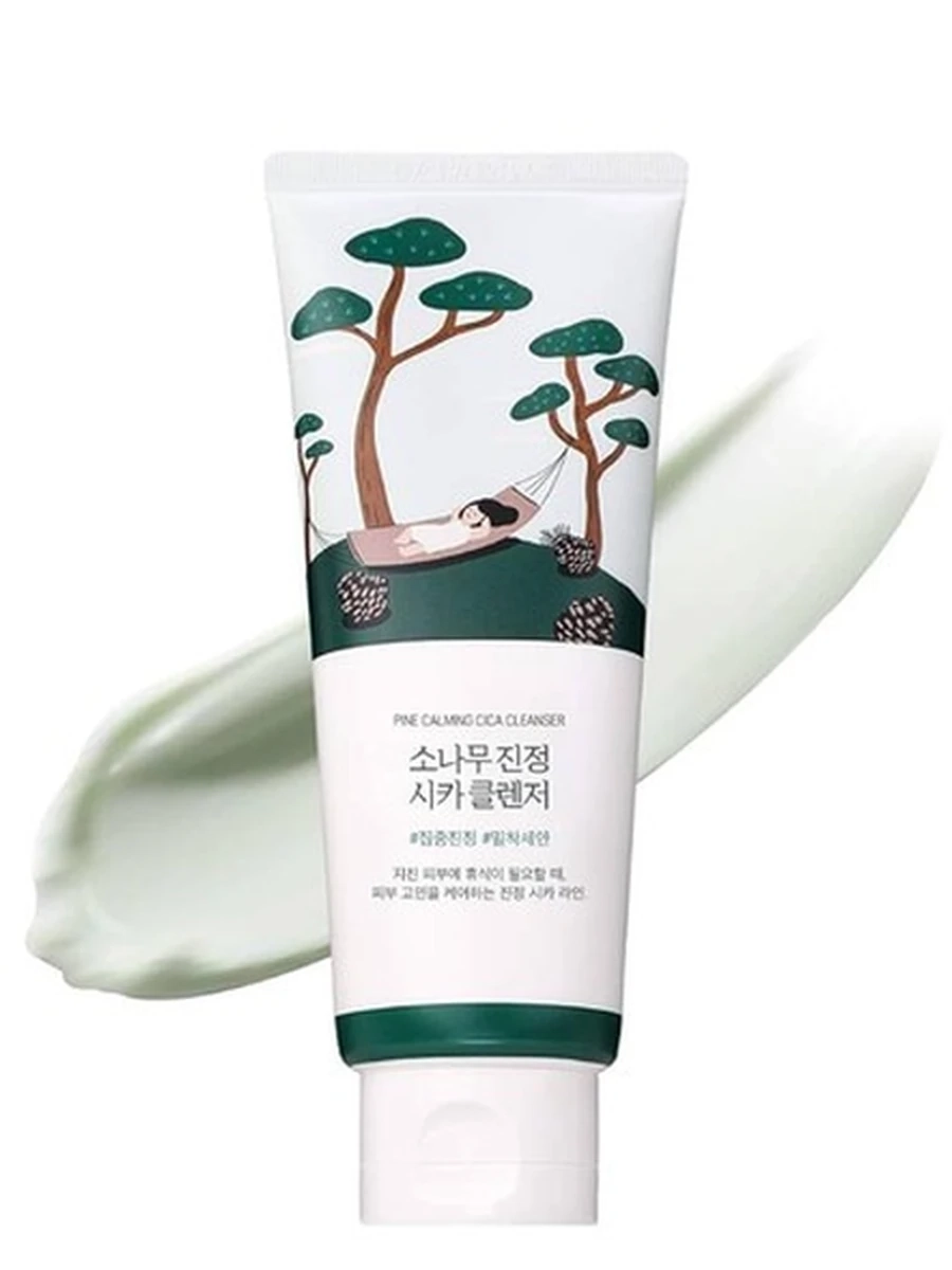 Round lab pine calming cica cleanser 150ml