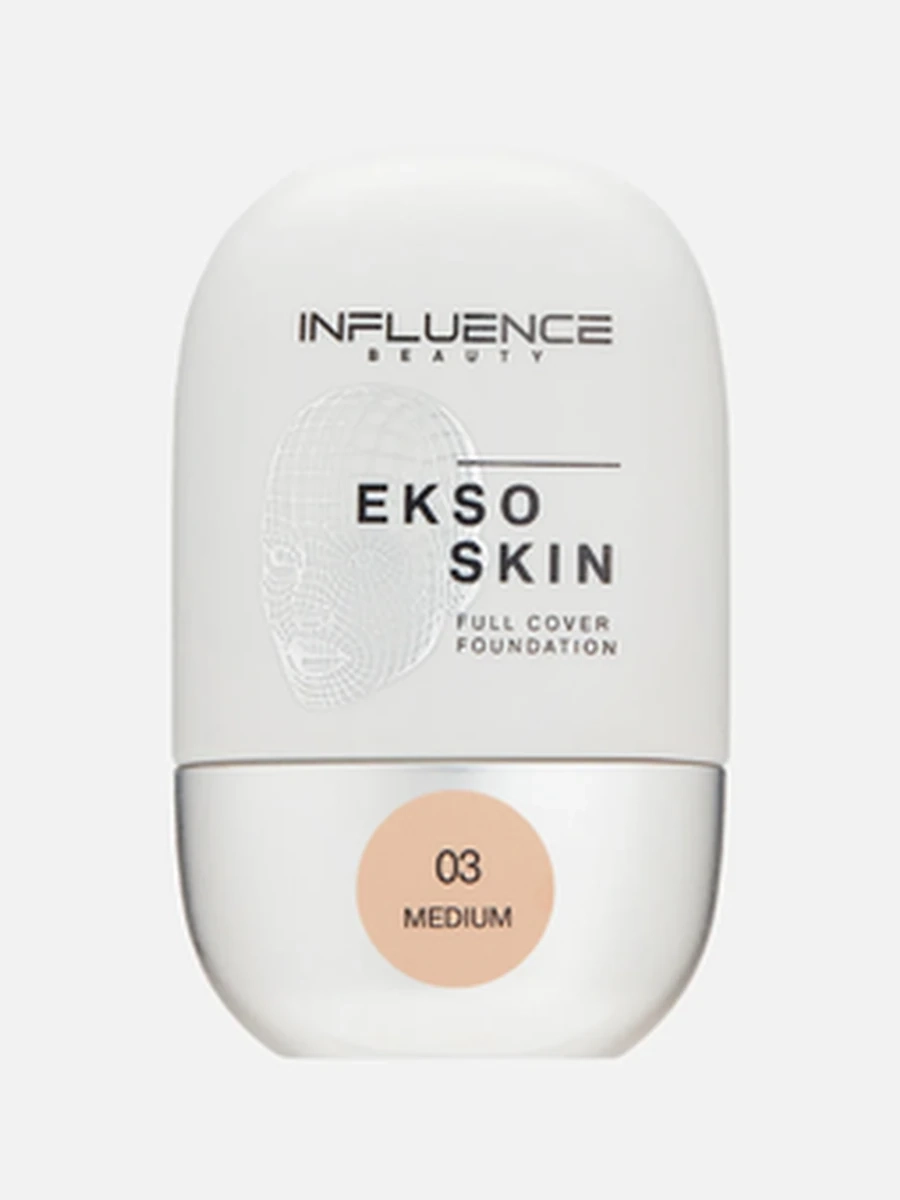 Influence Ekso Skin Full Cover Foundation 03 medium