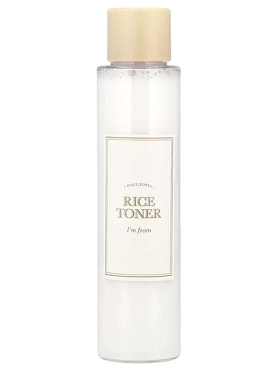 I'm from rice toner