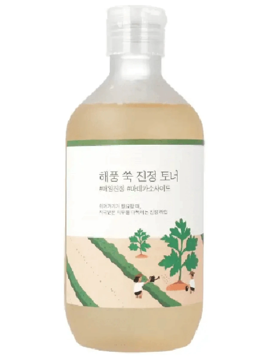 Round lab calming toner полынь тонер 300мл