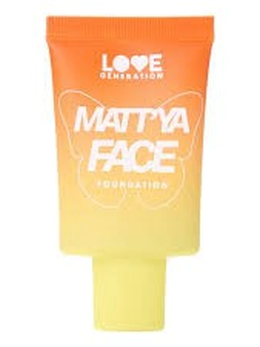 Love Generation Matt'ya Face Mattifying Foundation Cream 02