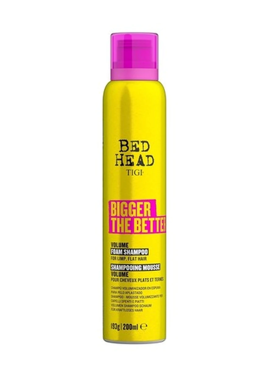 Tigi Bed Head Bigger The Better Volume Foam Shampoo 200ml