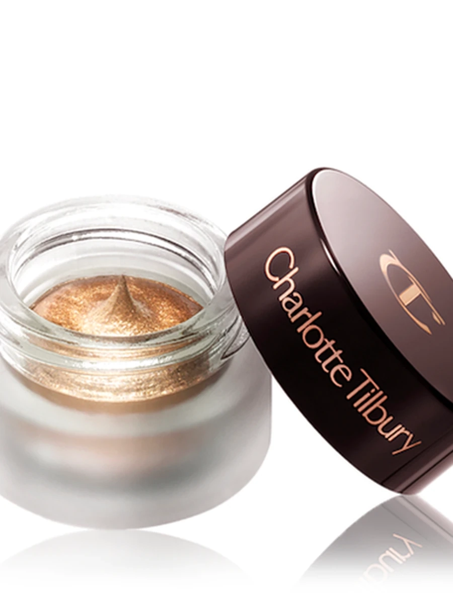 Charlotte Tilbury amber gold cream eyeshadow