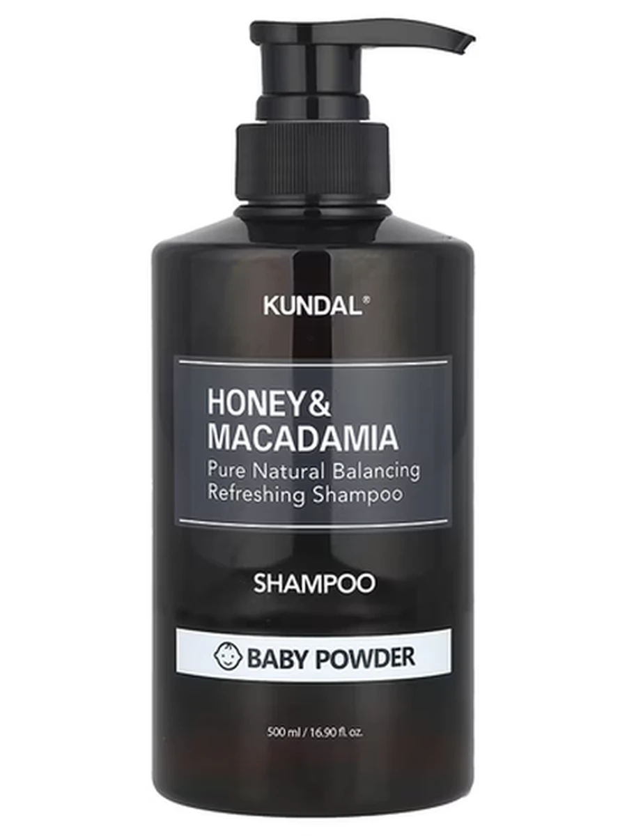 Kundal honey&macadamia shampoo 500 ml baby powder