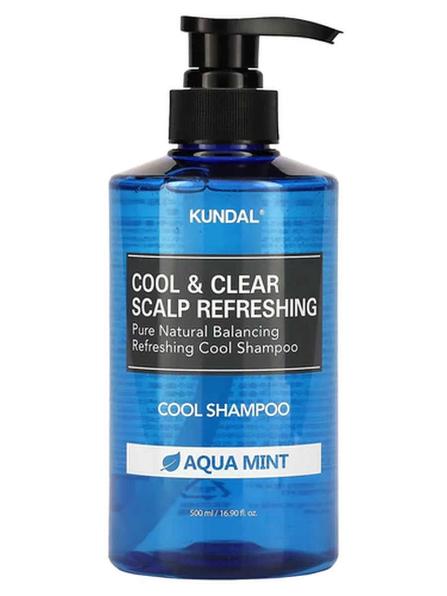 Kundal Cool&Clear Scalp Refreshing Shampoo Aqua Mint 500ml