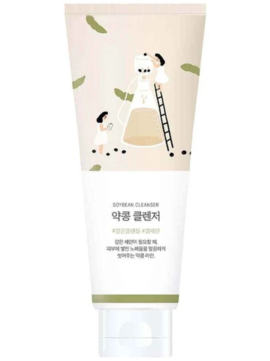Round lab soybean cleanser умывашка соя