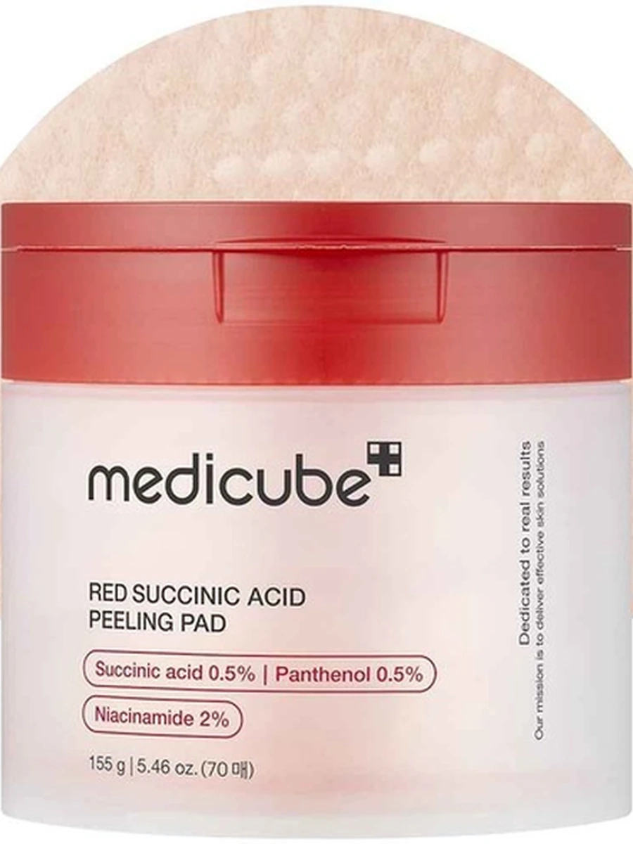 Medicube red succinic acid peeling pad 70pads