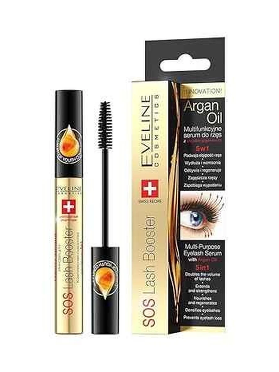 Eveline SOS Lash Booster 5in1 Argan Oil