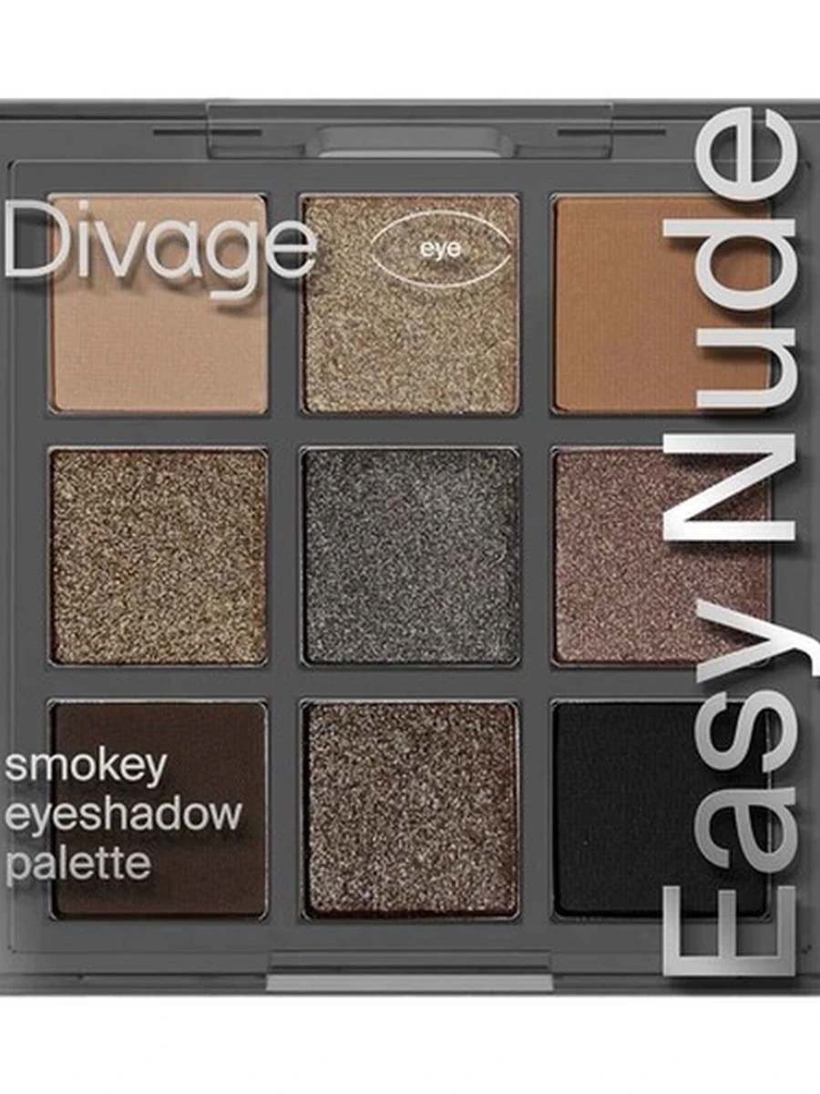 Divage Easy Nude Smokey Eyeshadow Palette